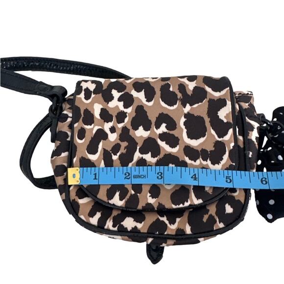 JUICY COUTURE Bow and Leopard Animal Print Crossbody - Picture 6 of 7